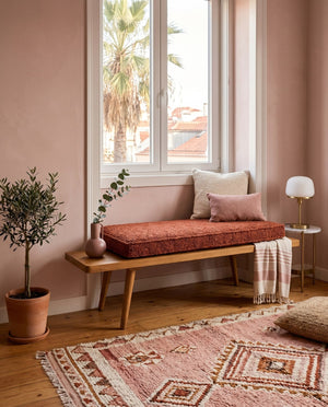 Custom Bench Cushion with Foam, Made-to-Measure Window Seat Cushion, Banquette Bench Seat Pad, Reading Nook Cushion, Pip